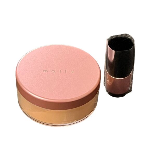 MALLY PORELESS PROTECTION SKIN FINISHER TINTED SETTING POWDER MED FULL SZ .3oz - Picture 2 of 7